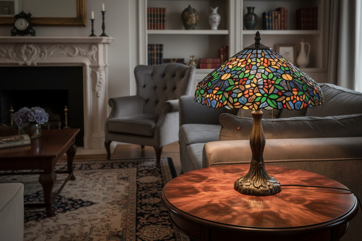 Bannière Lampade Tiffany